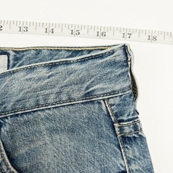 AG Jeans Alexxis High-Rise Vintage Straight Button Fly Women's Size 32R - Picture 9 of 16